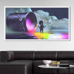 Puddle of Ink - NicheCanvas