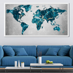 World Map 4 - Mateo - NicheCanvas