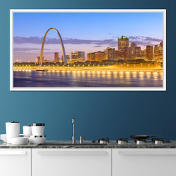 St Louis Skyline - NicheCanvas