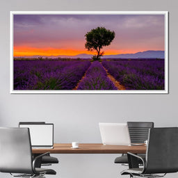 Provence Sunset - NicheCanvas