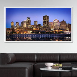 Montreal Skyline - NicheCanvas