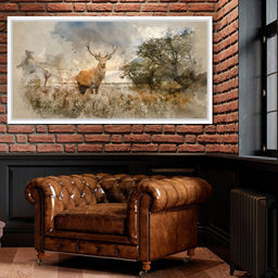 Red Deer - NicheCanvas