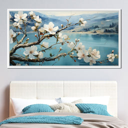 Blooming Almond Tree 1 - Wildrose Creations - NicheCanvas