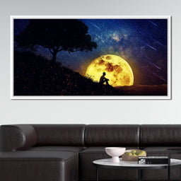 Otherworldly Night Scene - NicheCanvas