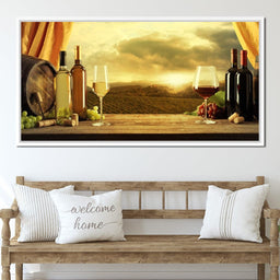 Vineyard View - NicheCanvas