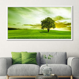 Green Prairie - NicheCanvas