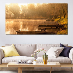 Relaxing Lake - NicheCanvas