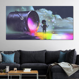 Puddle of Ink - NicheCanvas