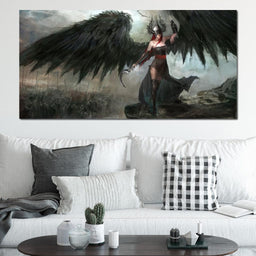 Dark Crow General - NicheCanvas