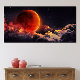 Red Moon - NicheCanvas