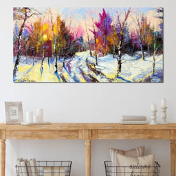 Winter Wood  - NicheCanvas