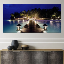 Night Vacation - NicheCanvas