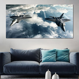 F-22 Raptors - NicheCanvas