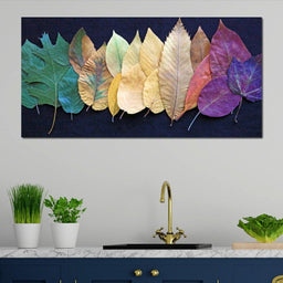Colorful Leaves - NicheCanvas