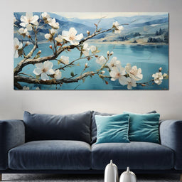 Blooming Almond Tree 1 - Wildrose Creations - NicheCanvas