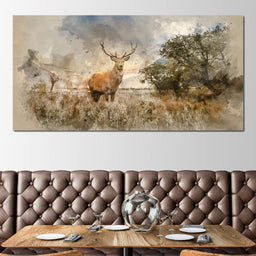 Red Deer - NicheCanvas