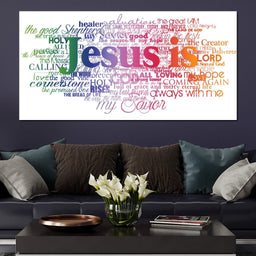 Jesus Is | NicheCanvas