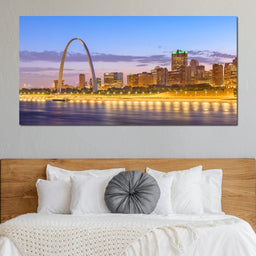 St Louis Skyline - NicheCanvas