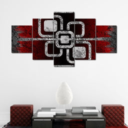 Dry Wall Paint Modern - Johanjjf - NicheCanvas