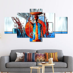 African Illustration - NicheCanvas