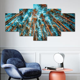 Laying Down In The Forest - NicheCanvas