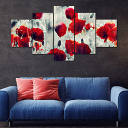 Poppies - Mateo - NicheCanvas