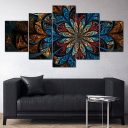 Blue Shadow - NicheCanvas