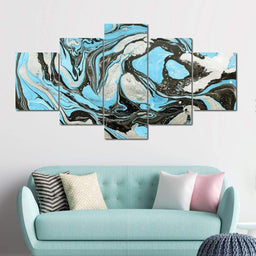 Temporary Form Multi Panel Canvas Wall Art - NicheCanvas