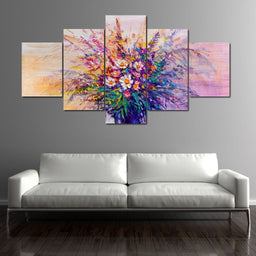 Fine Bouquet of Flowers - NicheCanvas