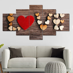 Recognition of Love Multi Panel Canvas Wall Art - NicheCanvas