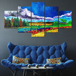 Vineyards at the Horizon - Chiara Magni - NicheCanvas