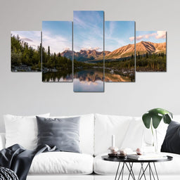 Alaskan Reflection - Lucas Moore Large Canvas