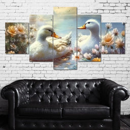 Winter Ducks - Neal Hackett - NicheCanvas