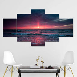 Sunset Relaxation Canvas Print