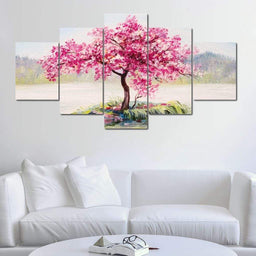 Oriental Cherry Tree | NicheCanvas