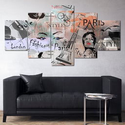 Paris Fashion - NicheCanvas