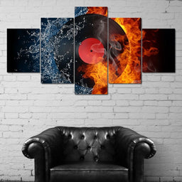 Record in Fire and Water - NicheCanvas