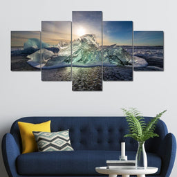 Peace of Mind Multi Panel Canvas Wall Art - NicheCanvas