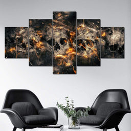 Raise the Dead Multi Panel Canvas Wall Art - NicheCanvas