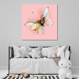 White Butterfly - NicheCanvas