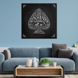 Casino Night - NicheCanvas