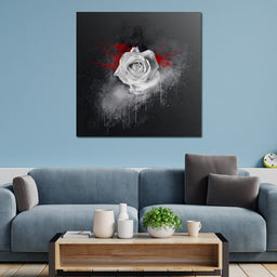 White Rose - Andreas Stridsberg - NicheCanvas