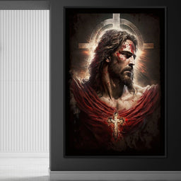 Floral Cross 08 - Neal Hackett - NicheCanvas