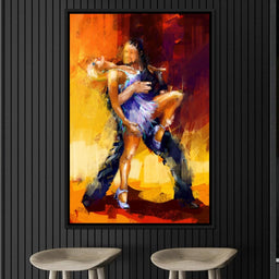 Rumba Dancers - NicheCanvas