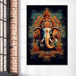 Tranquil Ganesha - NicheCanvas