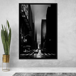 Downtown Toronto Fogfest no35 - Brian Carson - NicheCanvas