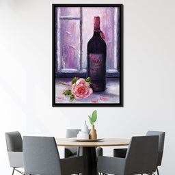Wine & Roses - NicheCanvas