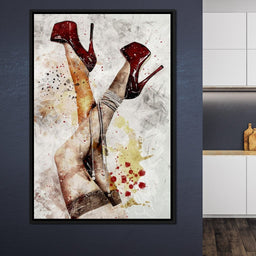 Heels and Pearls - Vizahn Burger - NicheCanvas