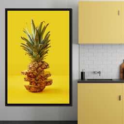Sliced Pineapple - NicheCanvas