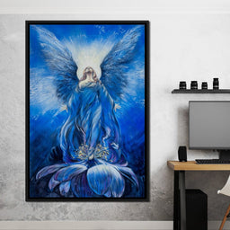 Blue Angel - NicheCanvas